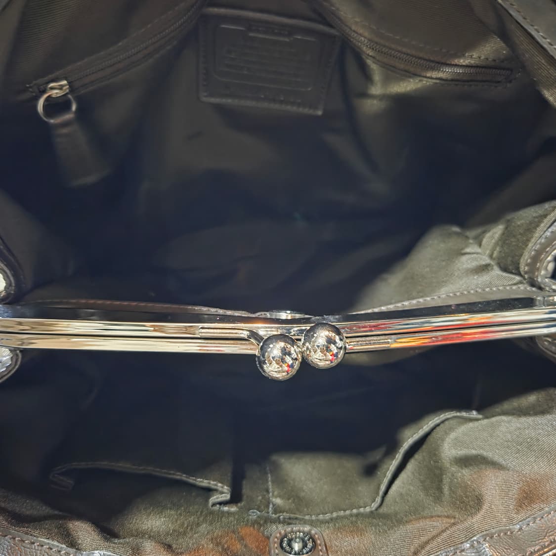 코치 시그니쳐 숄더백 토트백 상품이미지7