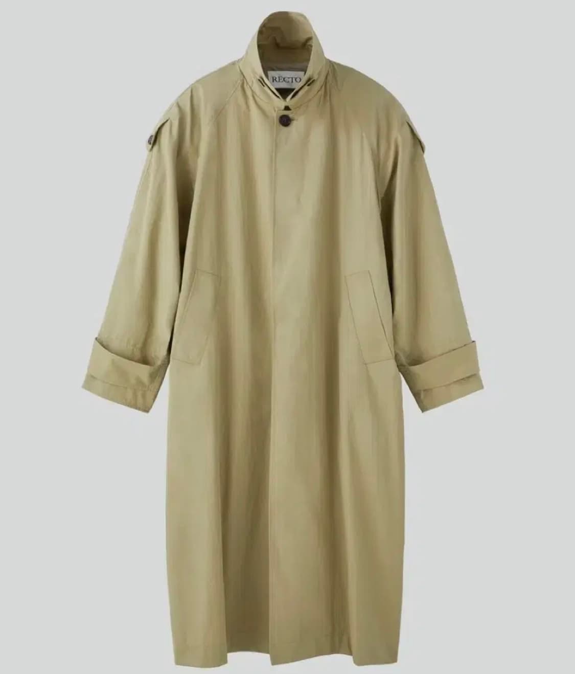 렉토 잭오버 트렌치 코트 1사이즈 팝니다 상품이미지2