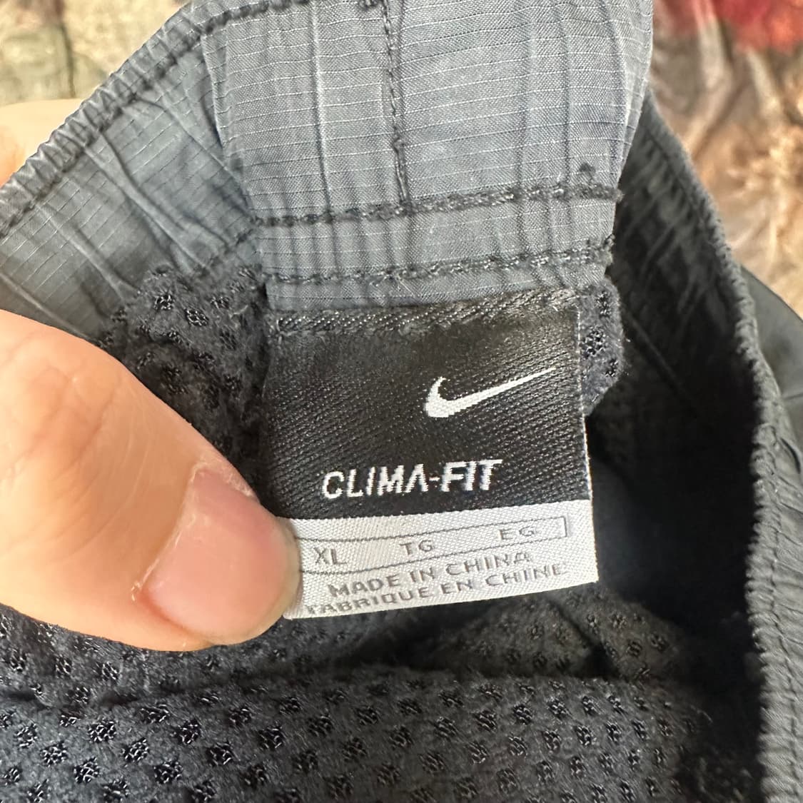 나이키 빈티지 옐로우스티치 블랙트랙팬츠 XL 상품이미지4