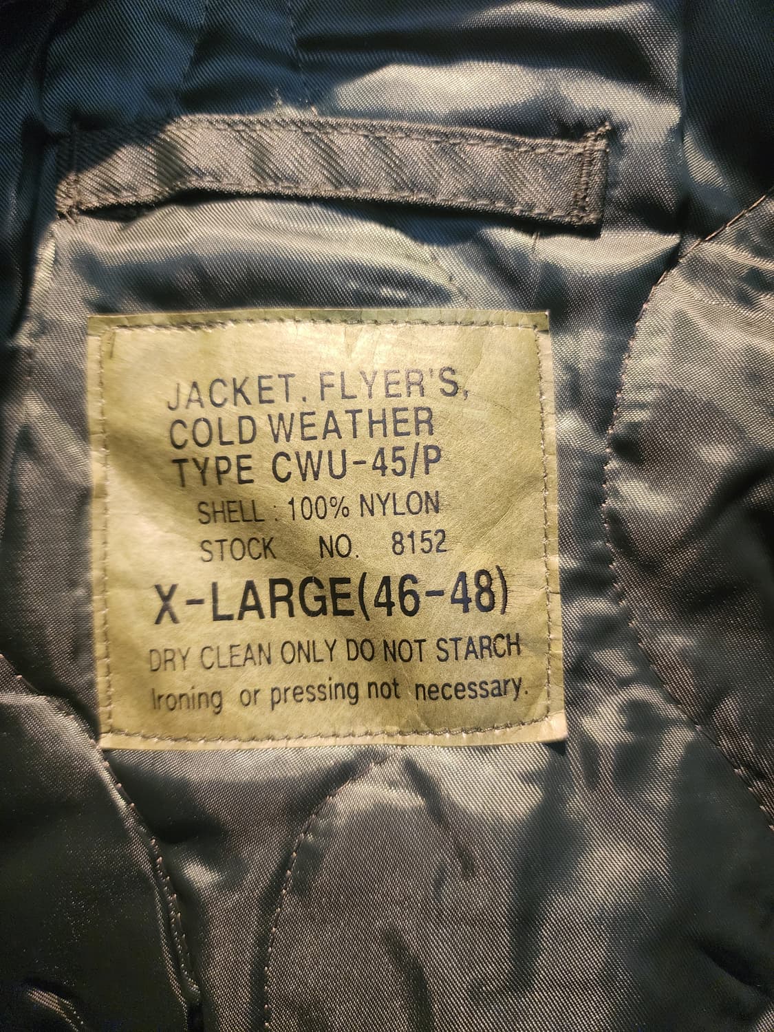 CWU-45P Flight Jacket 상품이미지4