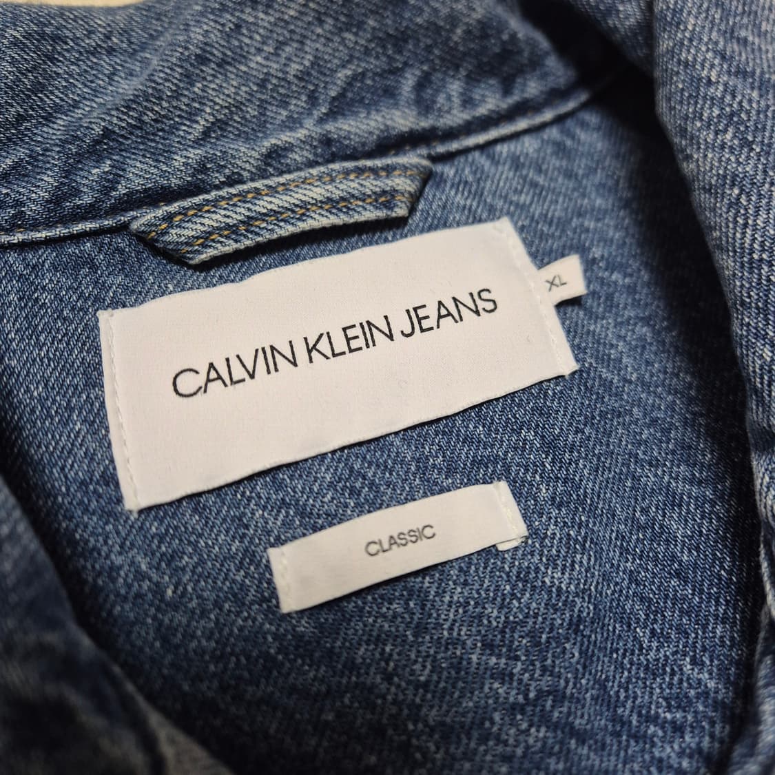 [빈티지맛집🔥] 캘빈클라인 투포켓 데님 자켓 상품이미지3