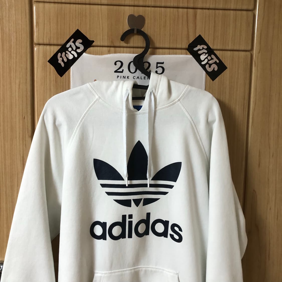 아디다스 화이트 후드티 🩹  상품이미지2