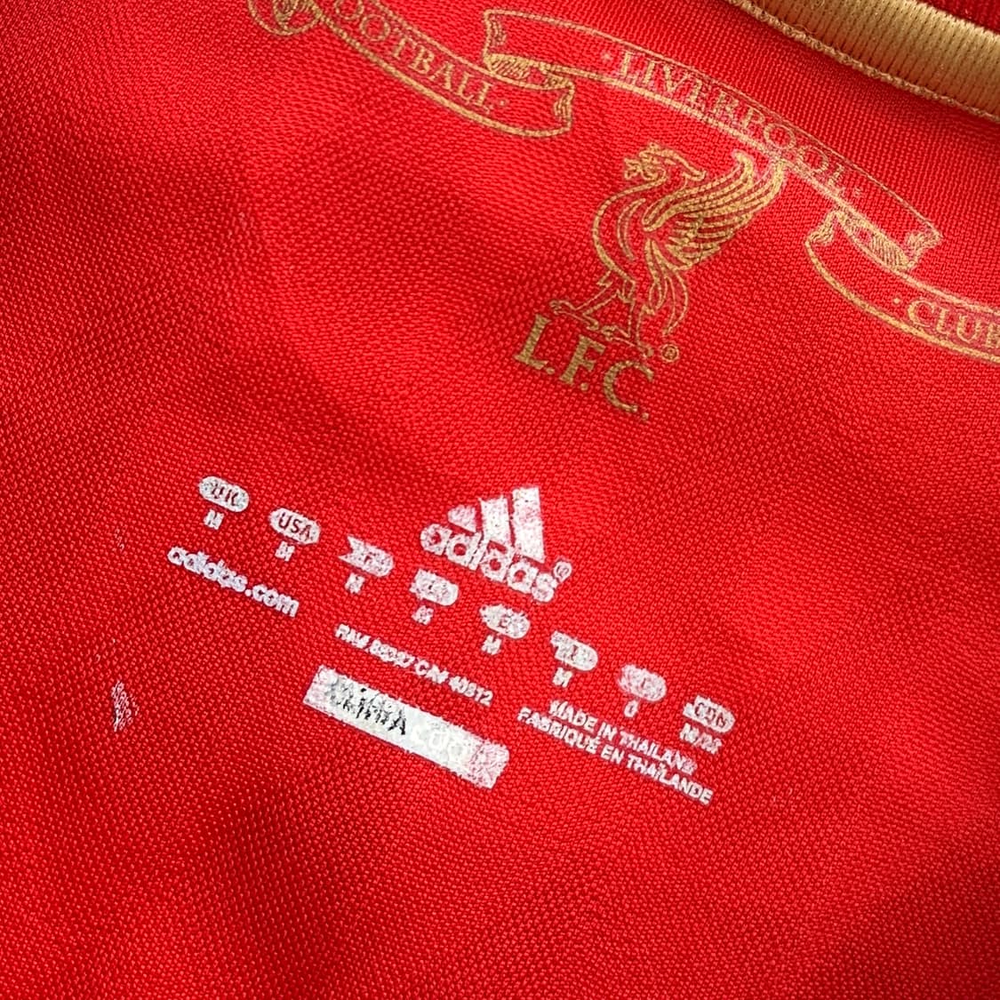 아디다스 ADIDAS 리버풀 홈 유니폼 GERRARD  1517 상품이미지7