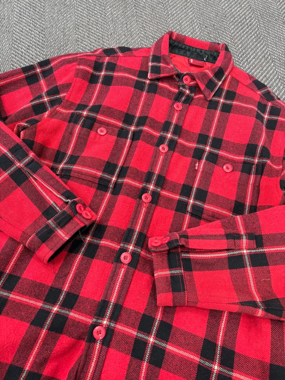 리바이스 체크 누빔자켓 상품이미지4