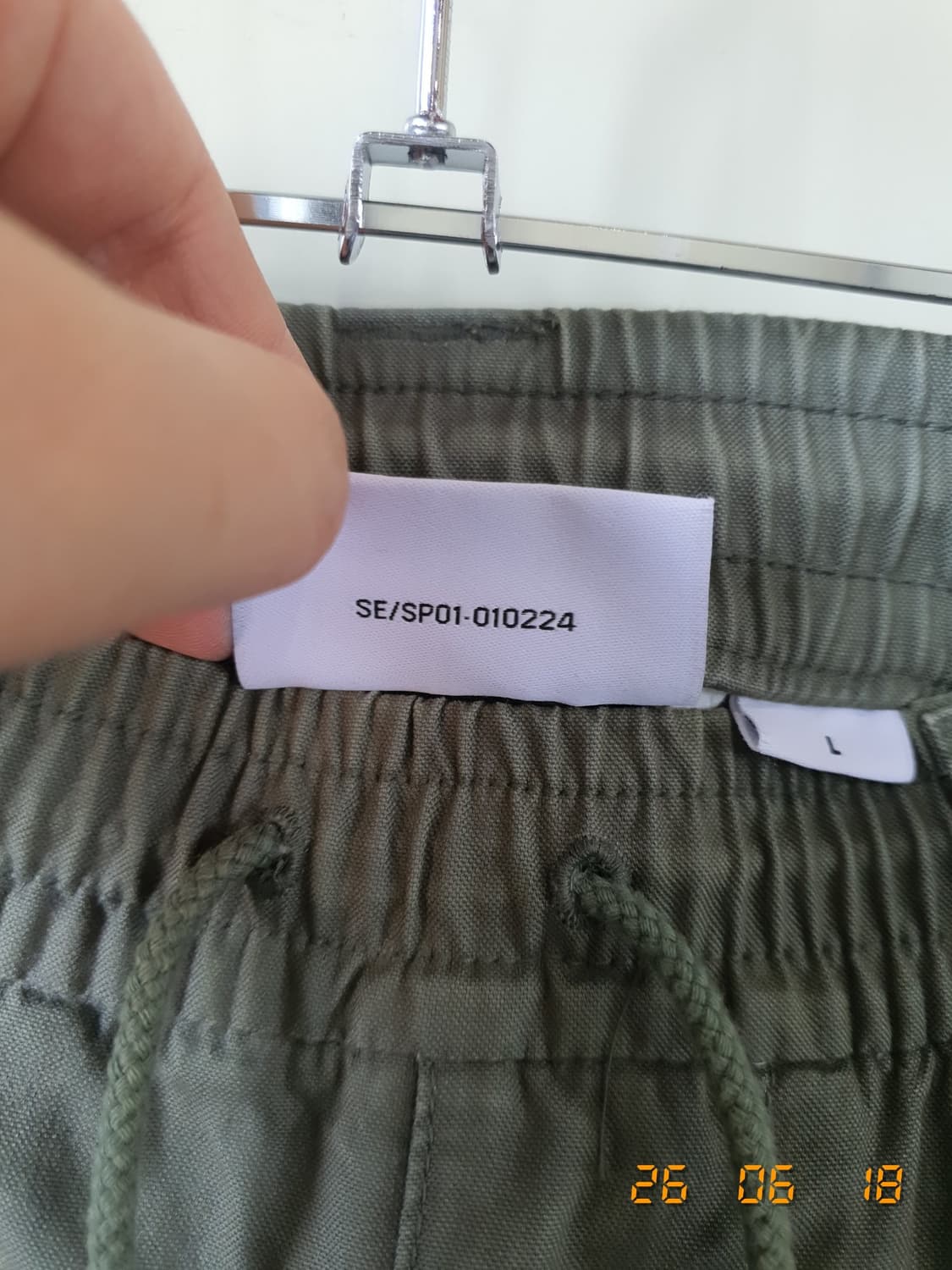 디스이즈네버댓 카고팬츠 L 카키 상품이미지6