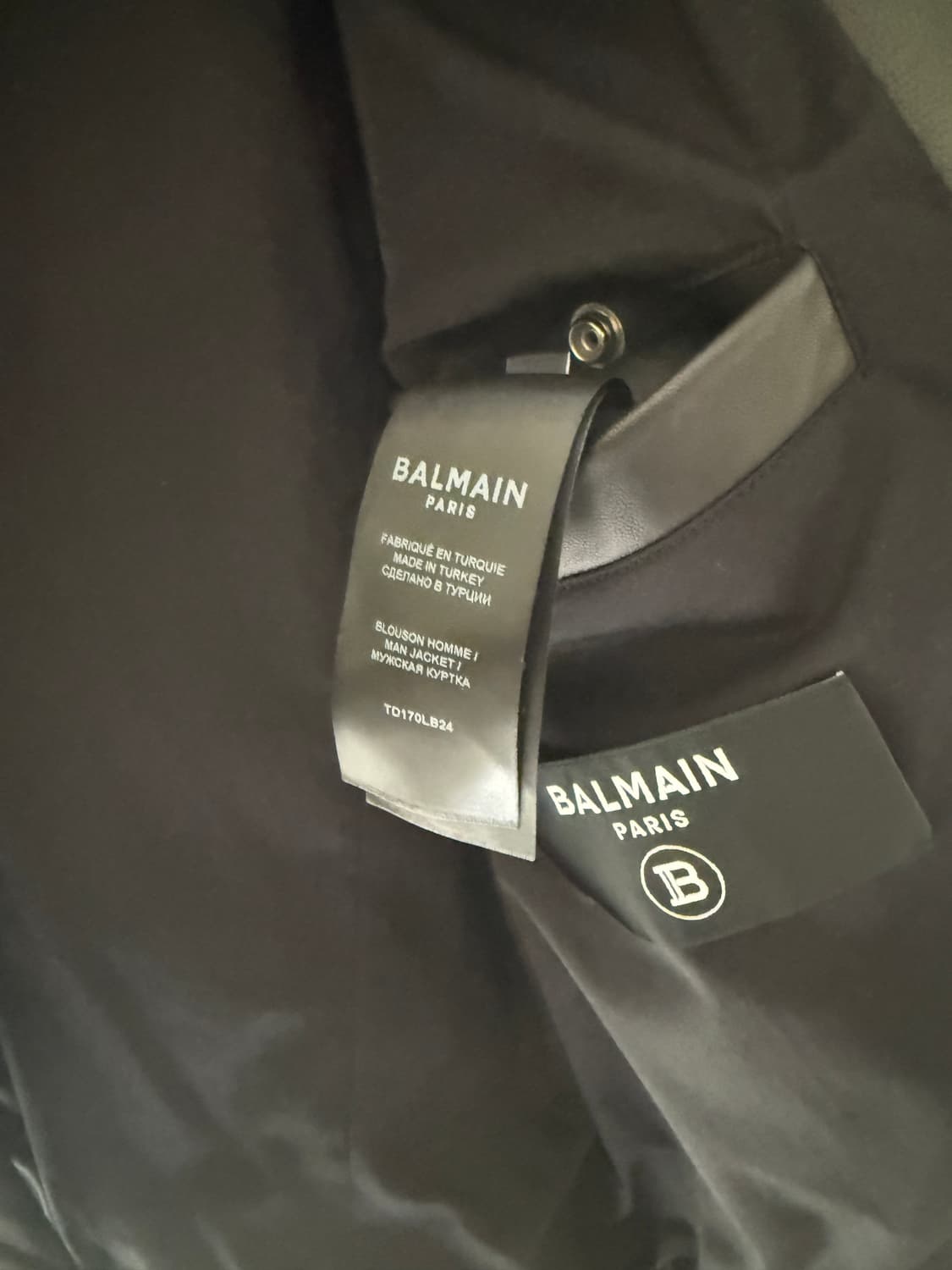 23fw 발망 바이커 래더 자켓 52 상품이미지7