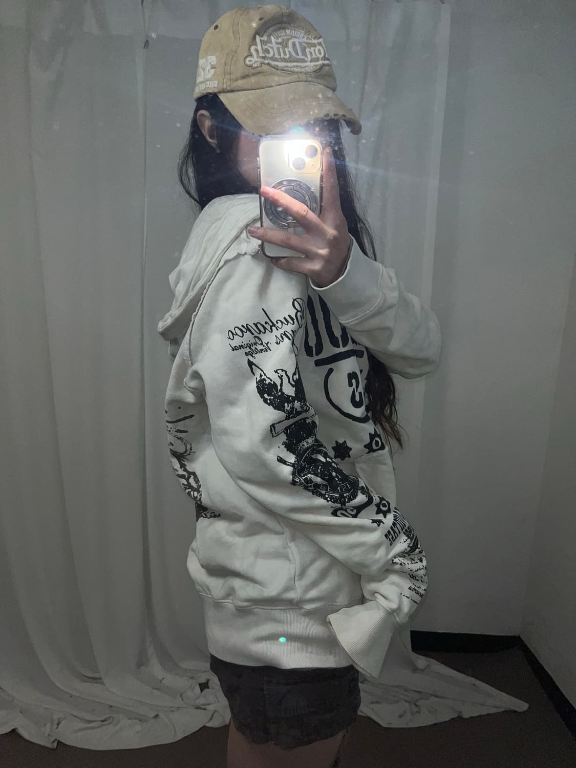 Buckaroo 더티워싱 후드집업 상품이미지2