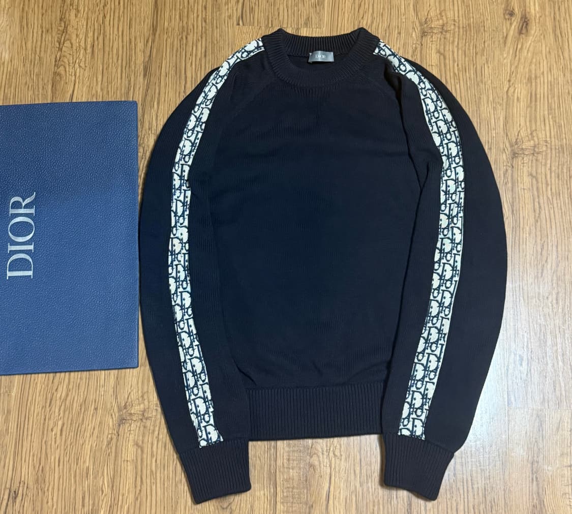 디올 오블리크 인서트니트 s사이즈 상품이미지1