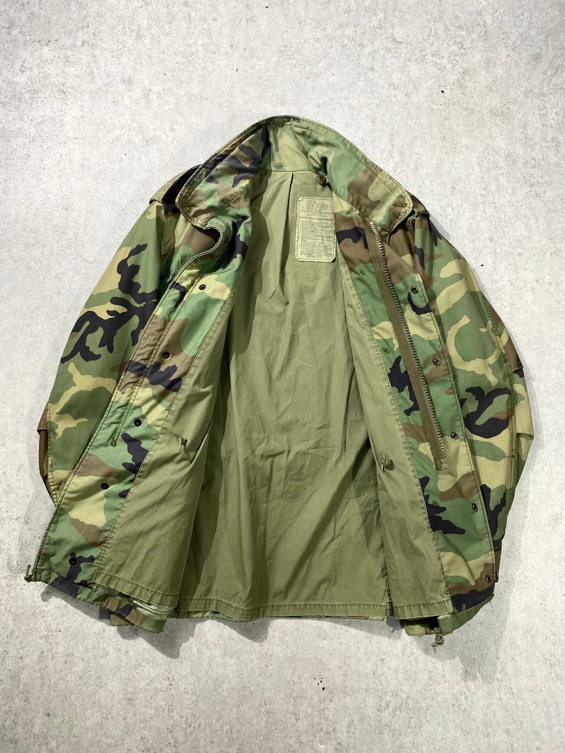 [US M] 80s U.S.ARMY 미군 우드랜드 M65 필드자켓 상품이미지6