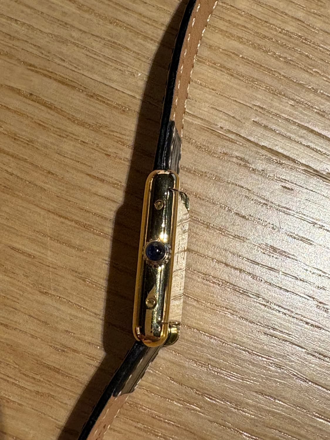 까르띠에 머스트탱크 빈티지 시계 SM 금장 상품이미지2