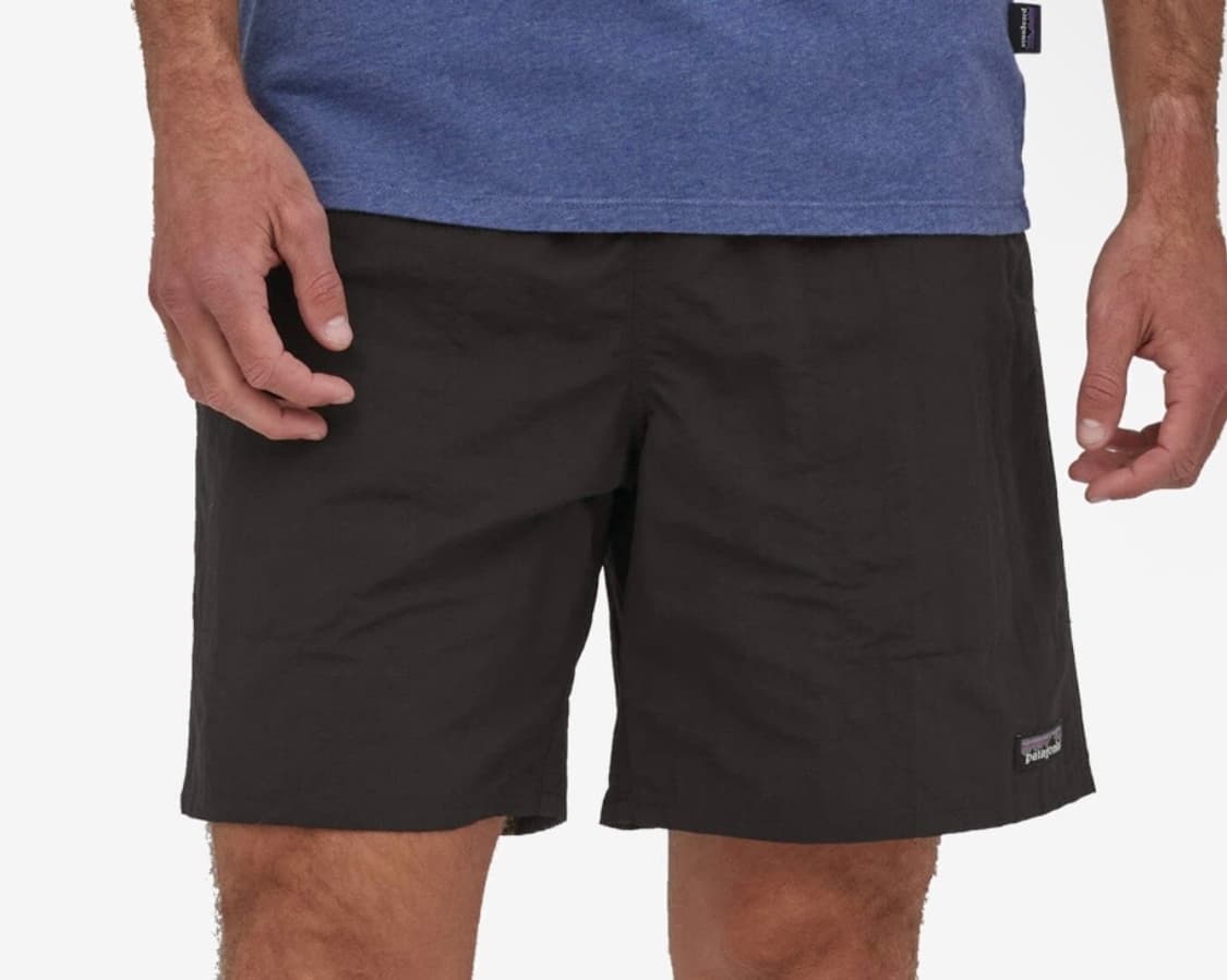 파타고니아 배기스 5인치 블랙 S 상품이미지1