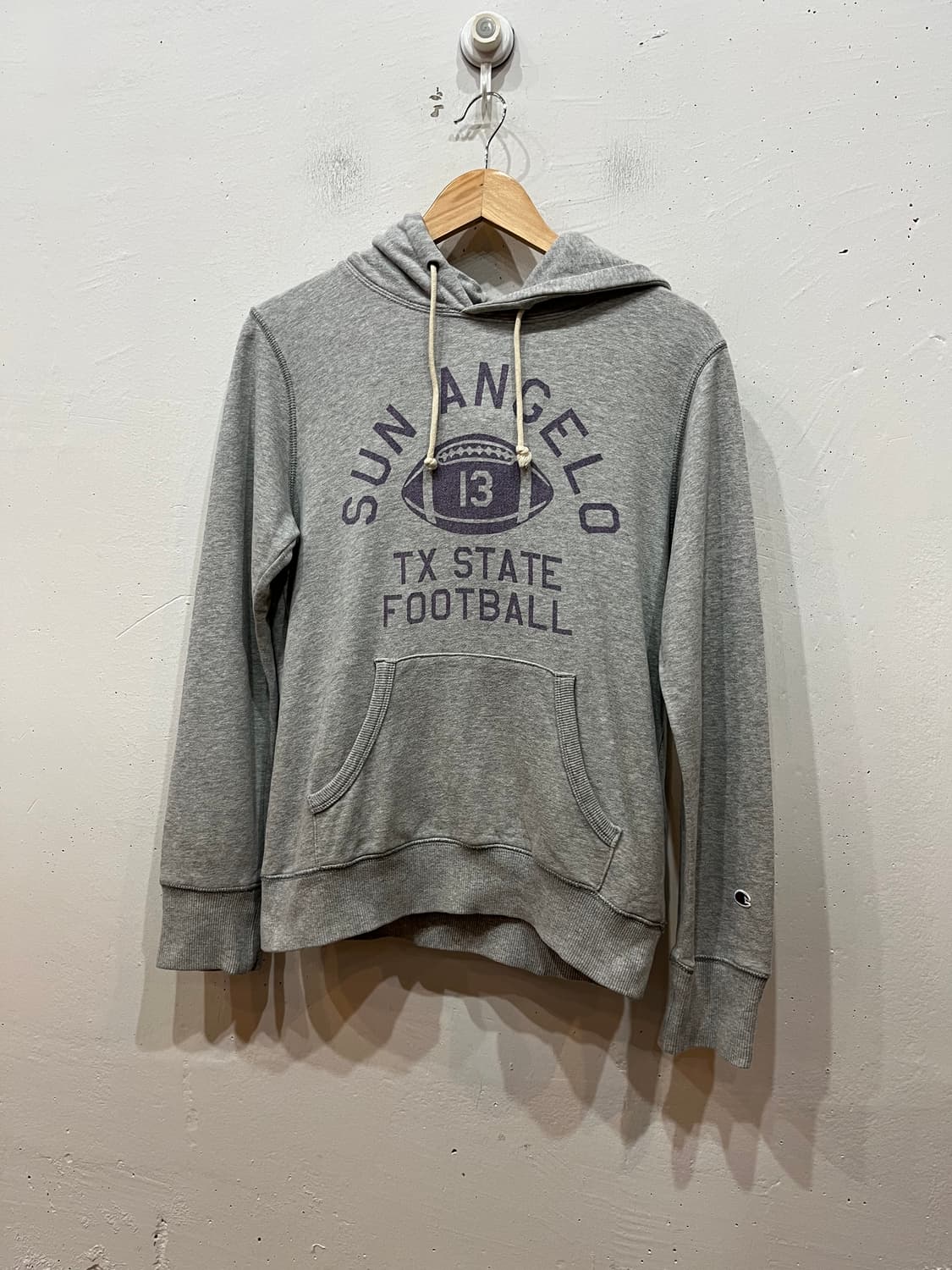 챔피온 재팬 풋볼 후드티 그레이 상품이미지1