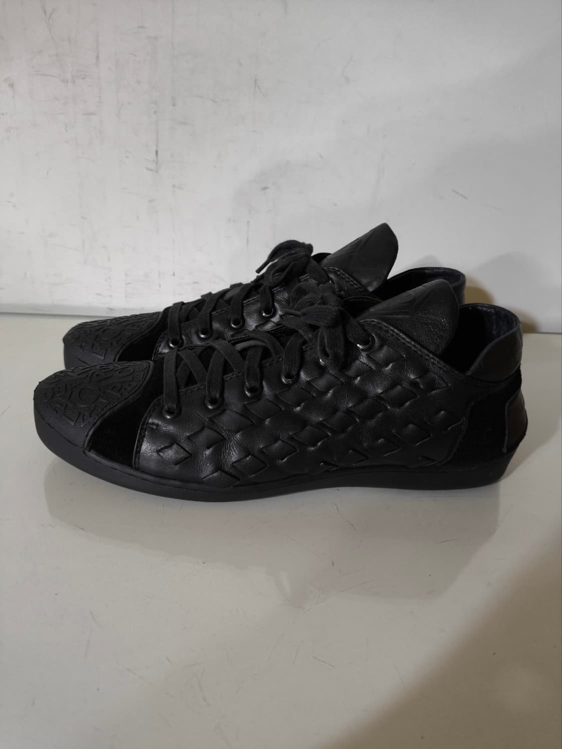 41 260mm 핸드메이드 가죽 스니커즈 상품이미지2