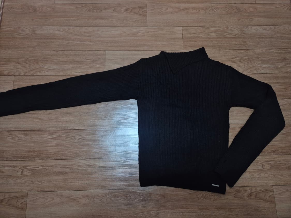 미세키서울 사이드버튼 니트(블랙) 상품이미지7