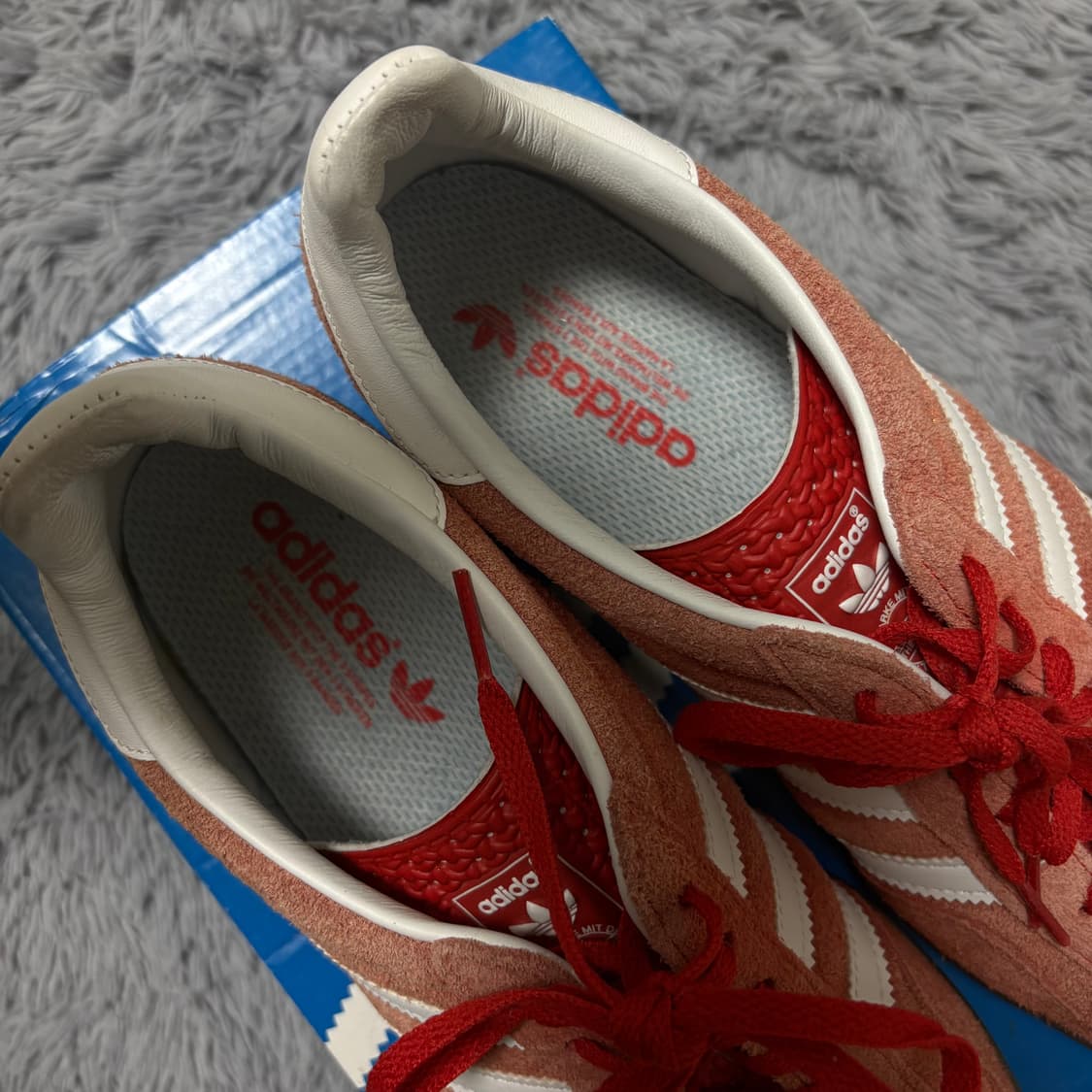 W 아디다스 가젤 오렌지 280(270) 상품이미지4