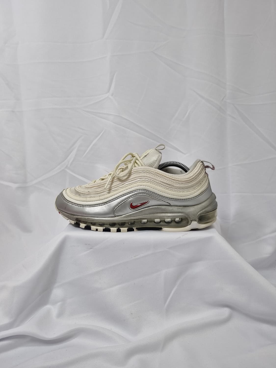 250 나이키 에어맥스 97 실버 화이트 스니커즈 상품이미지1