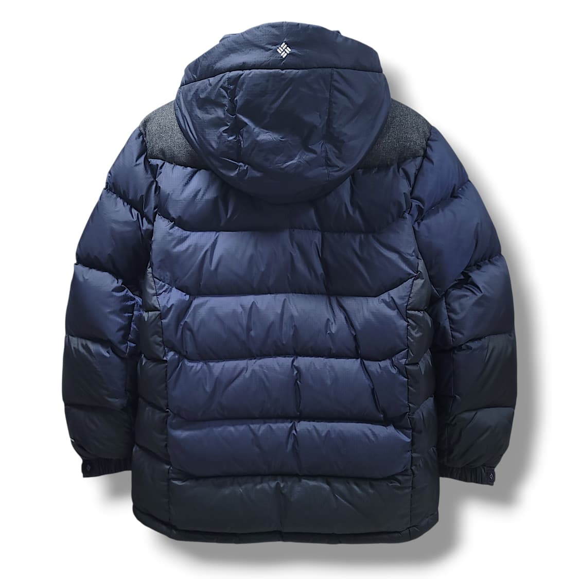 [L/100] 컬럼비아 네이비 옴니윈드 블럭 덕 다운 패딩 상품이미지2