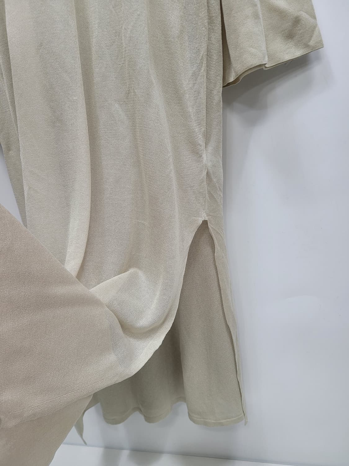 새상품) ZARA 자라 메쉬 롱 원피스 /  여 S 베이지 상품이미지5