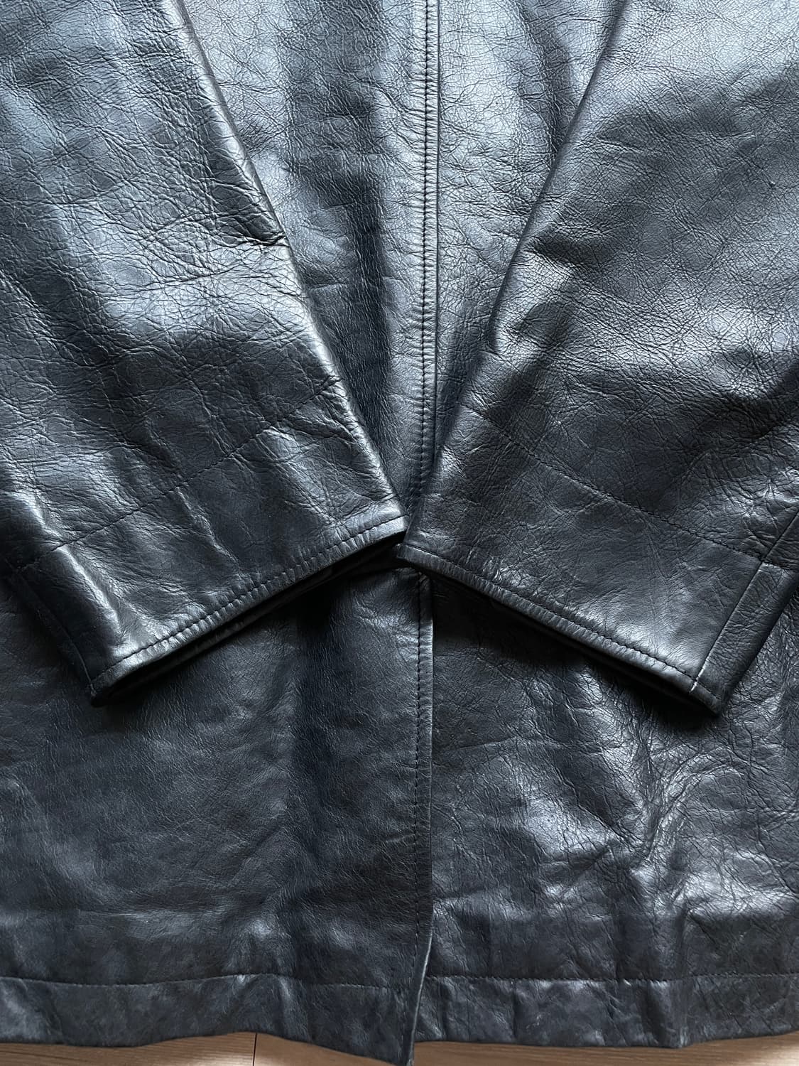 90s 올드갭 레더 카코트 gap carcoat 상품이미지10