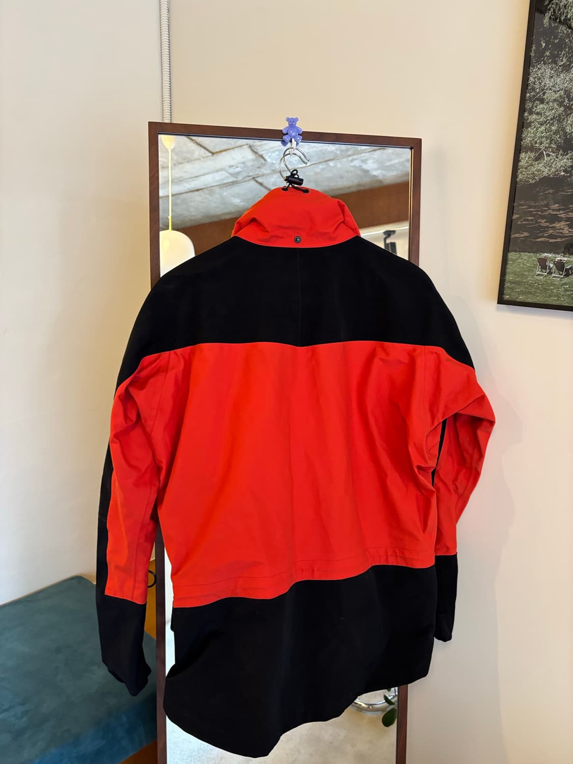 잭울프스킨 고어텍스 바람막이 자켓 레드/블랙 상품이미지6