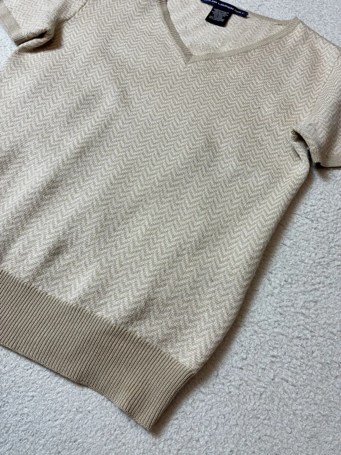 폴로 랄프로렌 00's 실크 캐시미어 반팔 니트 PN7906 상품이미지3