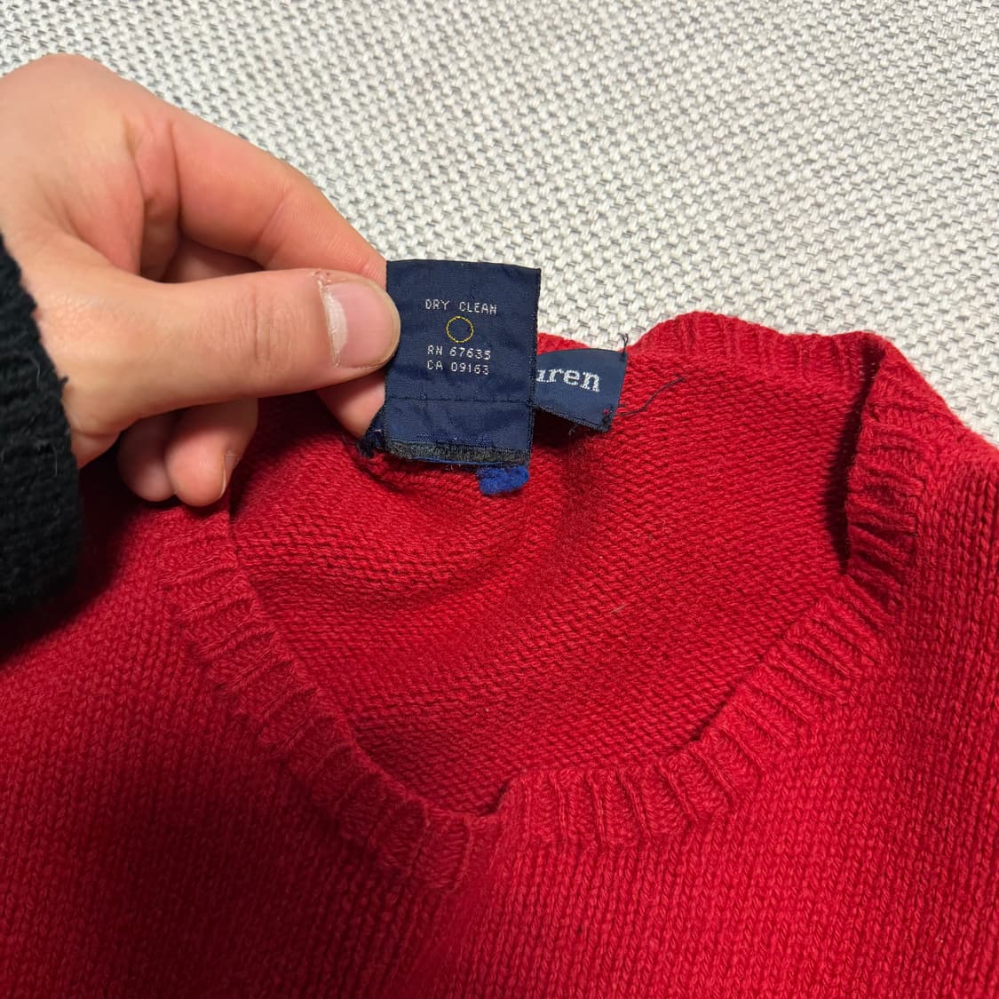 폴로 랄프로렌 라운드 니트 상품이미지3