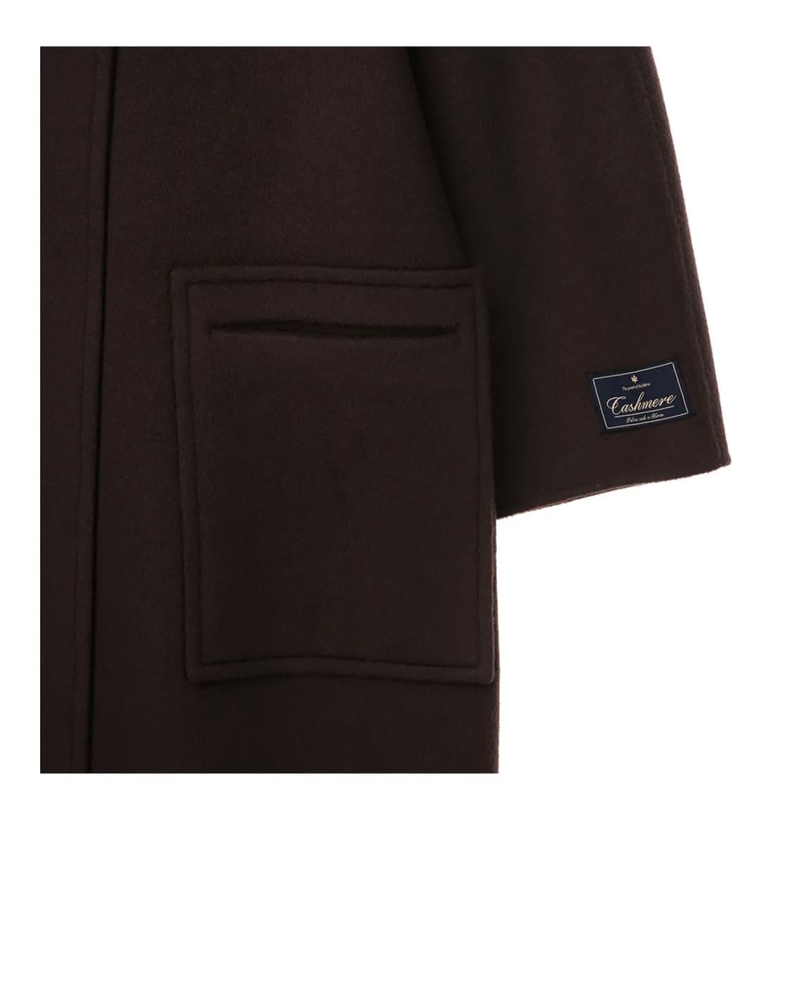 라퍼지포우먼 브라운 롱 코트 상품이미지6