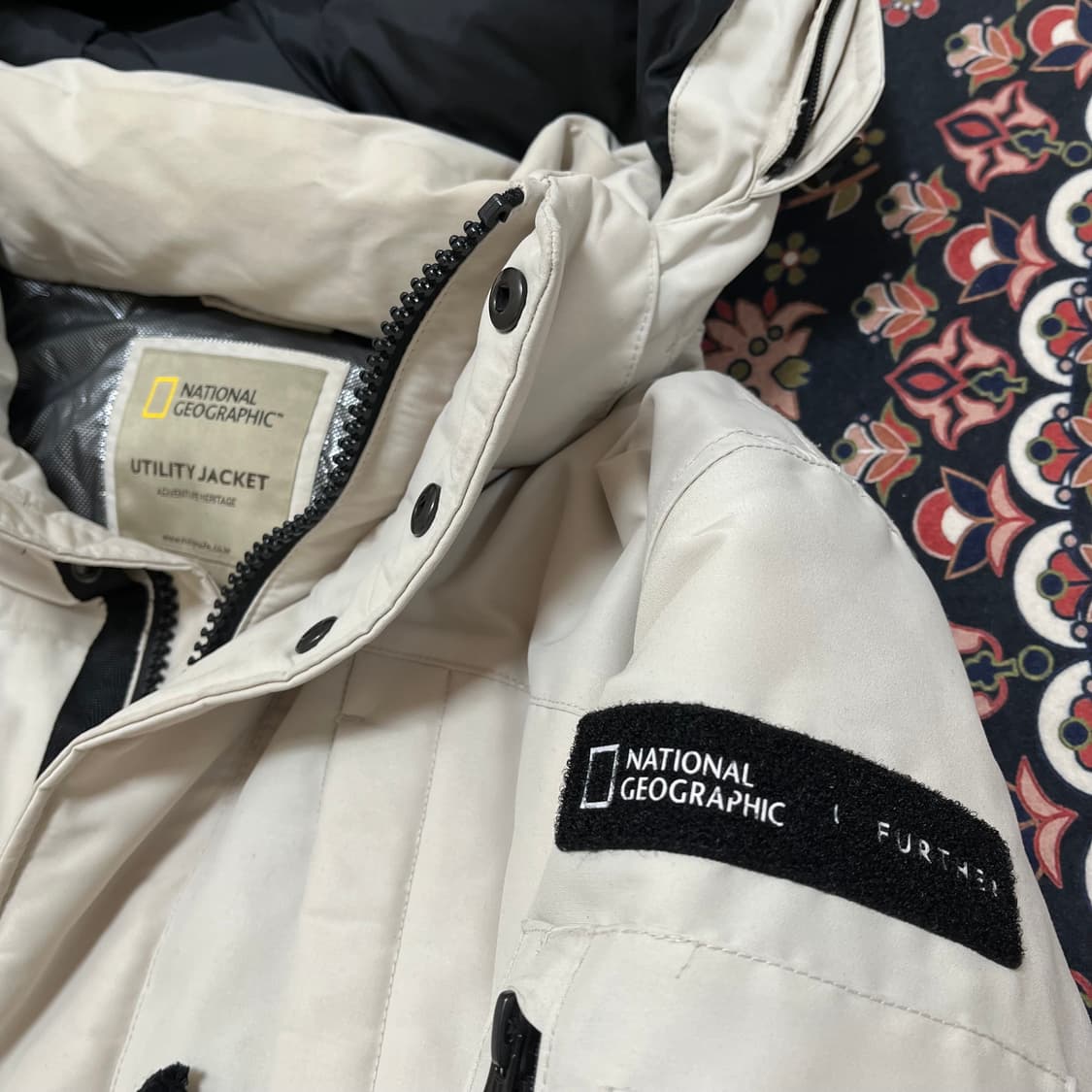 내셔널지오그래픽 덕다운 유틸리티 패딩 XXL/110 상품이미지4
