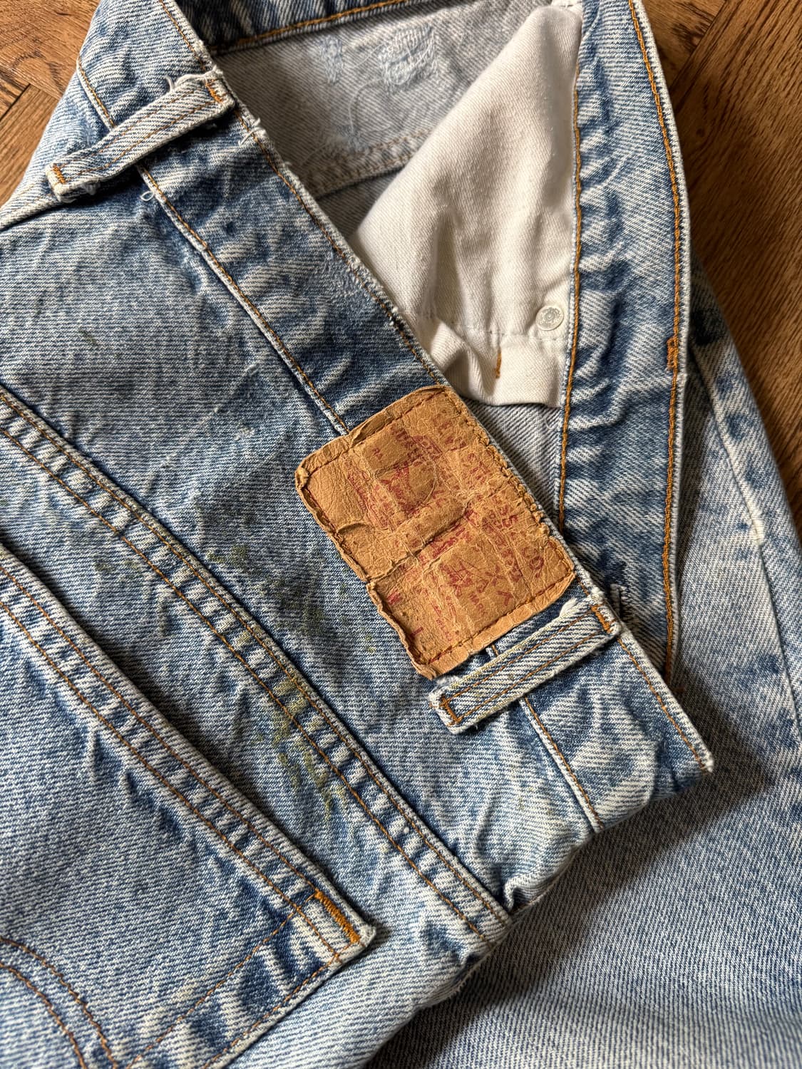 [40]90's 리바이스 513-0217 USA Made 플레어진 F38 상품이미지5