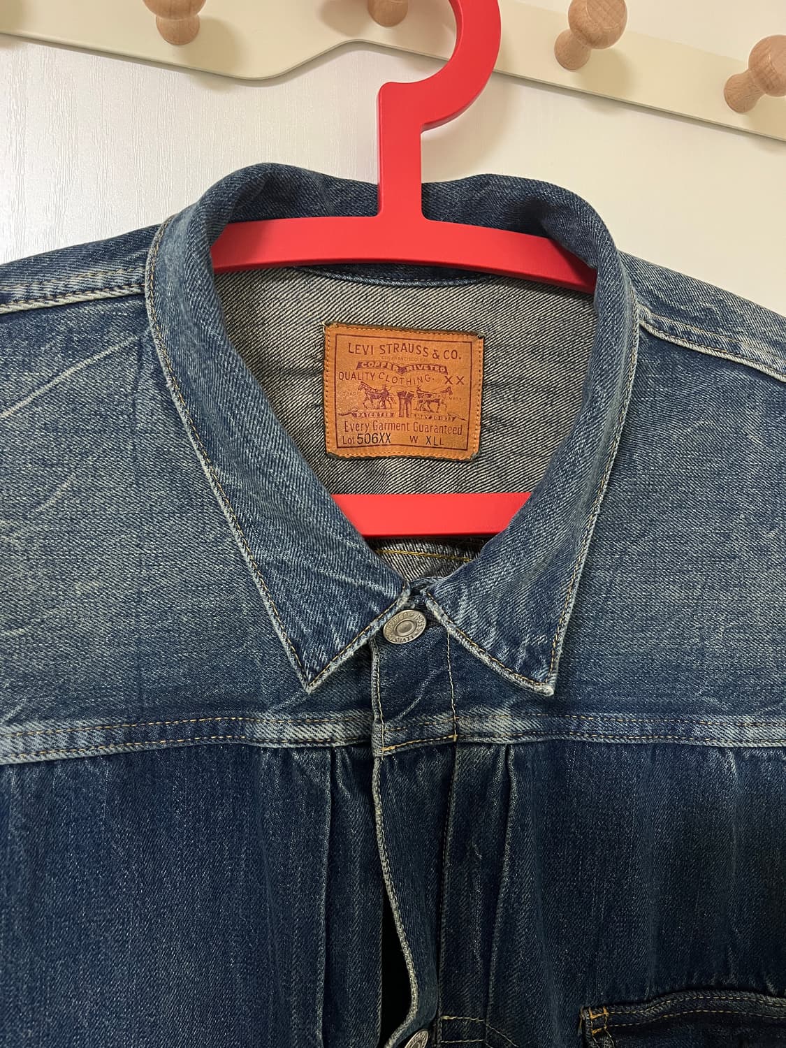 리바이스빈티지클로딩 LVC506XX TYPE1 트러커 XL사이즈 상품이미지2