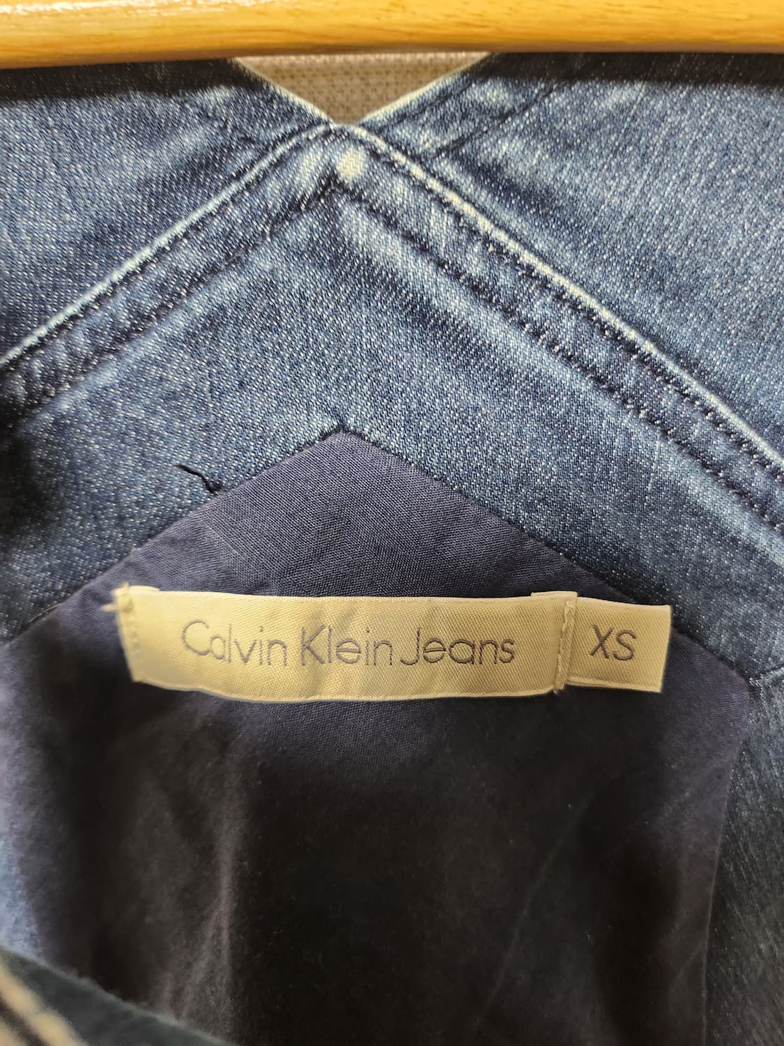 [XS] Calvin Klein 캘빈클라인 데님 멜빵바지 상품이미지3