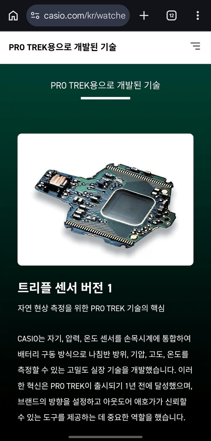 카시오 빈티지 90s 풀박스 프로트렉 한정판 wwf  prt-40 상품이미지4