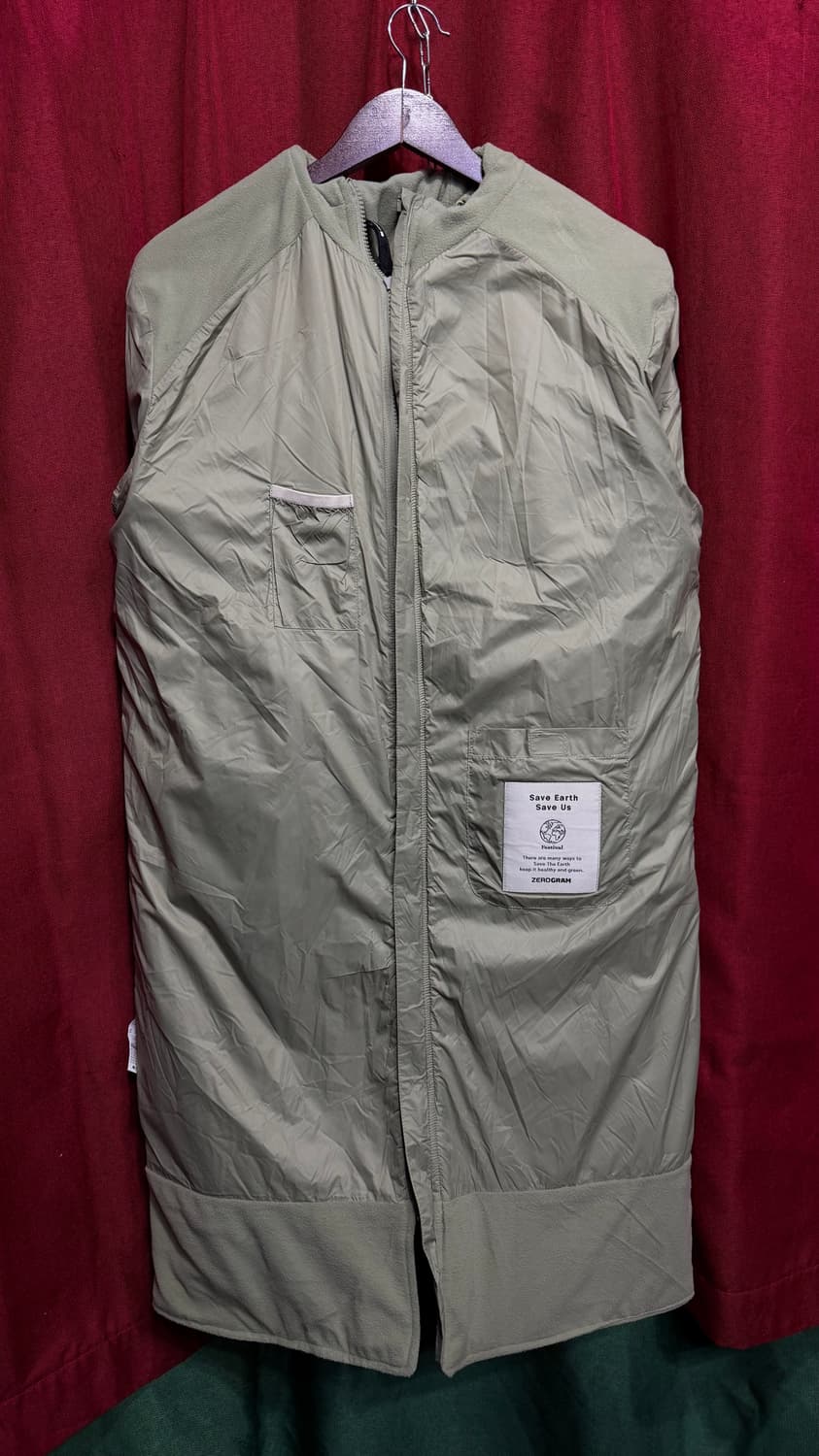 제로그램 그래미 롱플리스 그린 S/90 상품이미지5