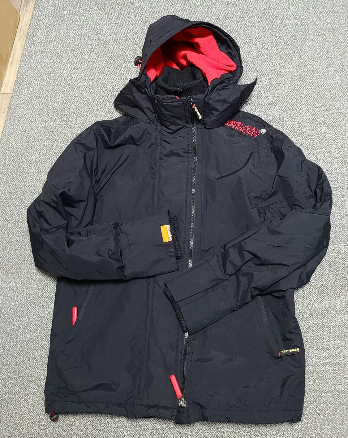 슈퍼드라이  기모 윈드치터 자켓 M 상품이미지1