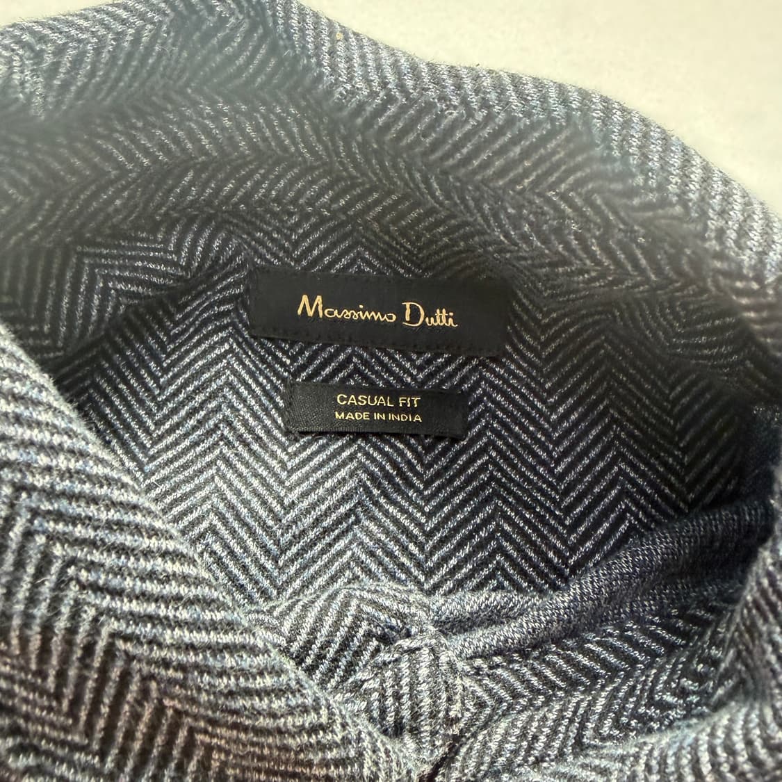 마시모 두띠 헤링본 피케 롱슬리브 상품이미지6