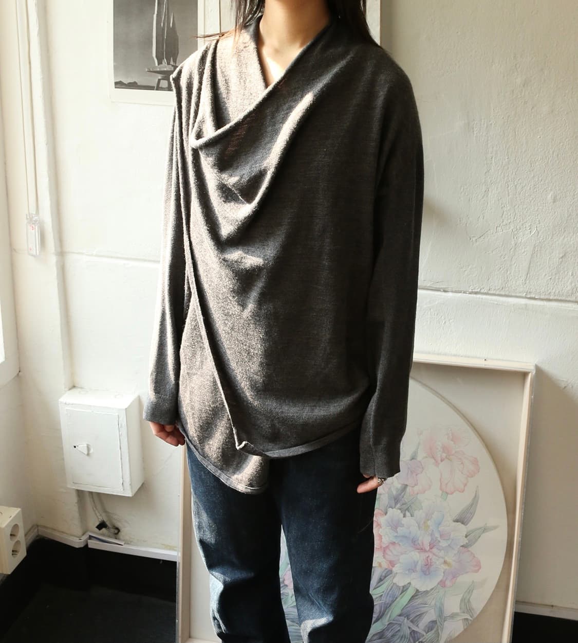 올세인츠 사선 집업 자켓  상품이미지1