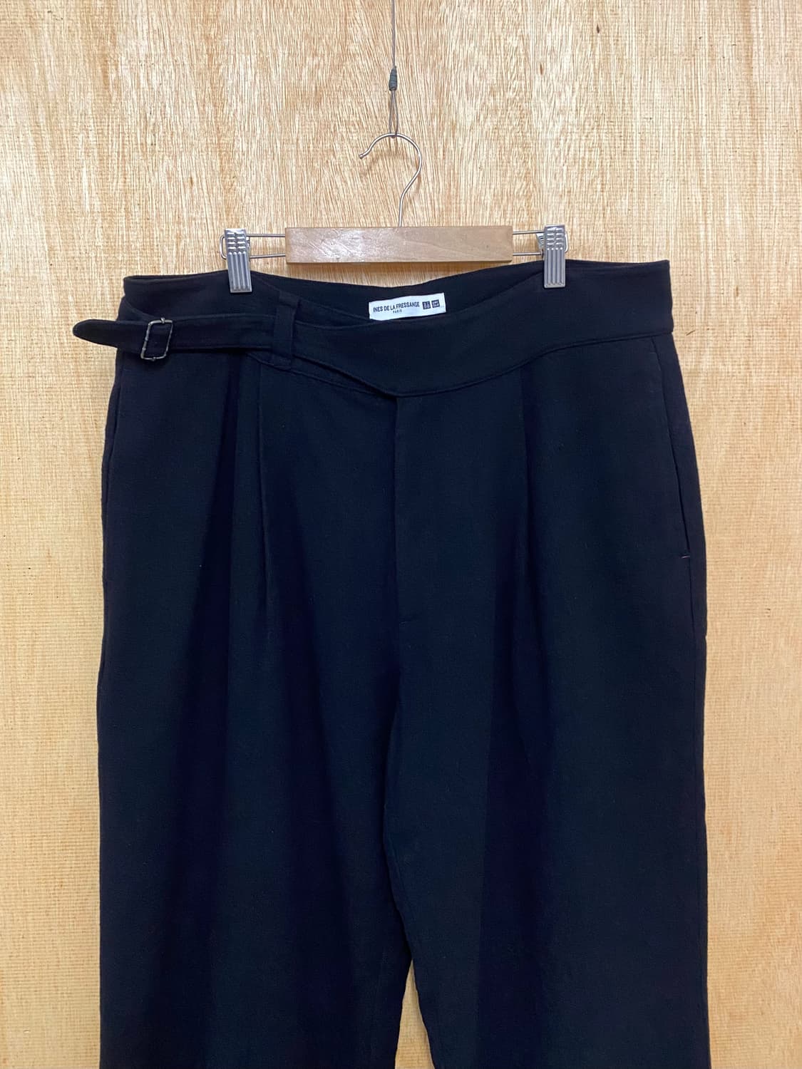 UNIQLO x INES DE LA FRESSANGE 울 구르카 팬츠 상품이미지4