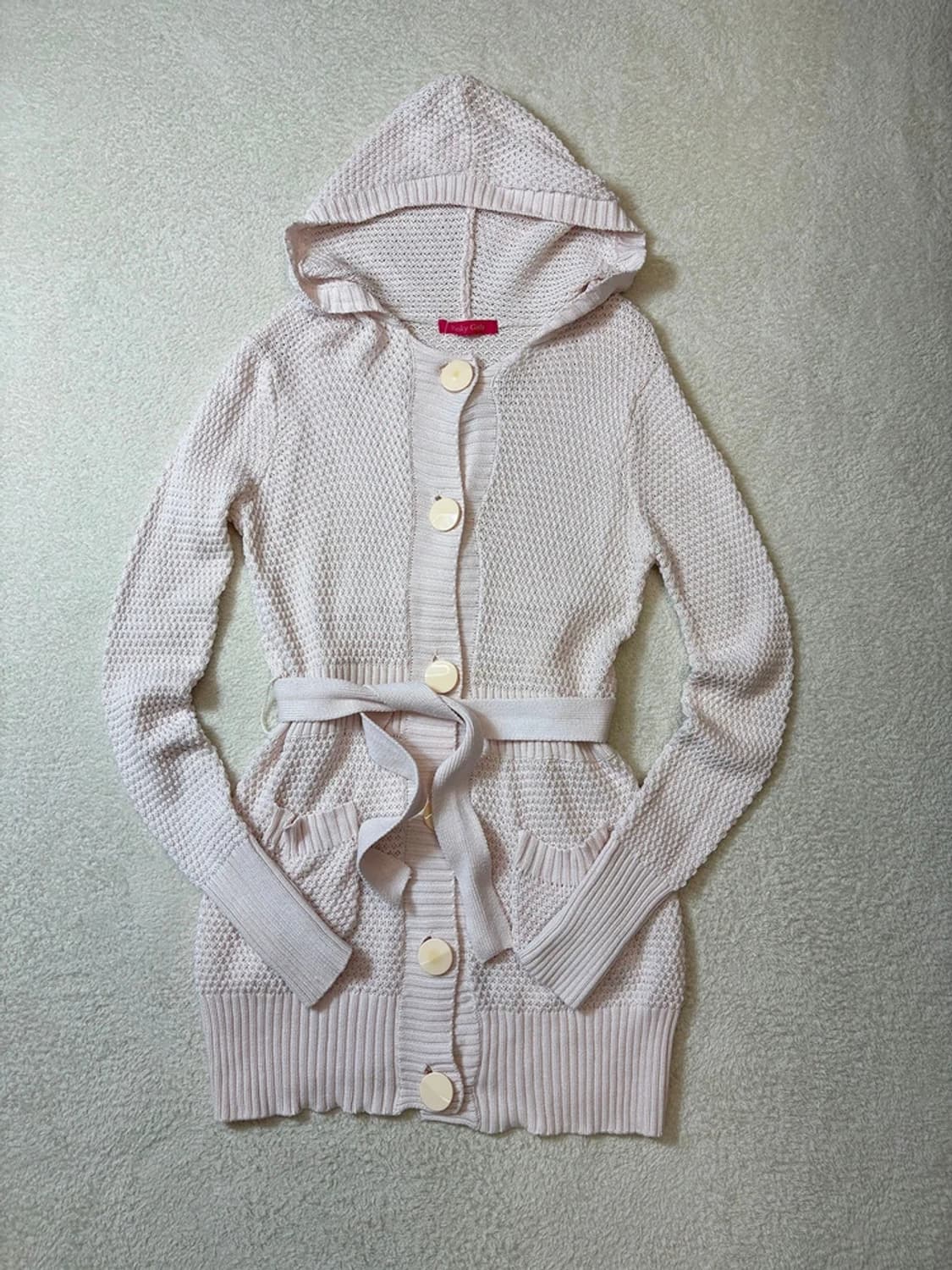 Pinky Girls 00's Y2K 재팬 모리걸 스웻가디건 pn6176 상품이미지1