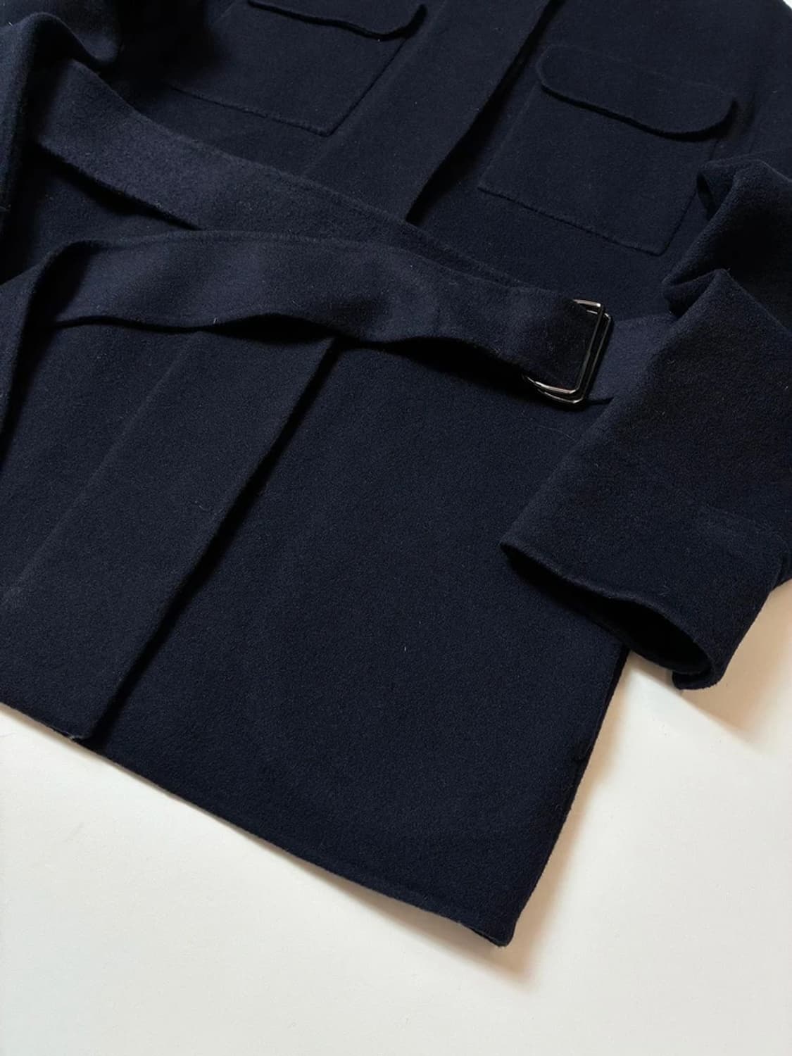 띠어리 22FW 캐시미어 블렌드 벨티드 자켓 PN8114 상품이미지3