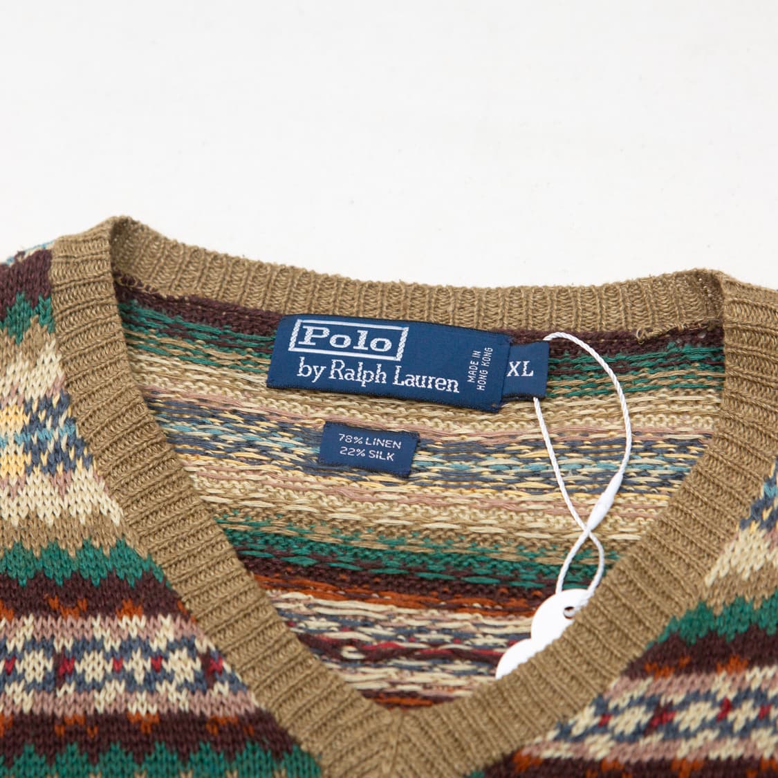 폴로 랄프로렌 린넨 실크 페어아일 니트 스웨터 상품이미지3