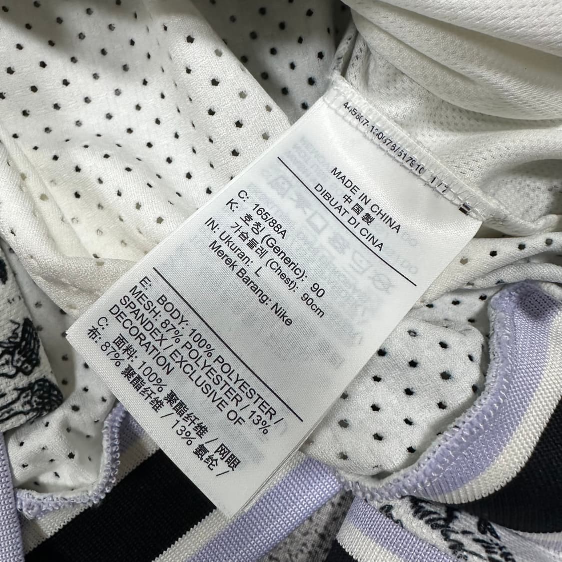 ✨ (바배) 나이키 메쉬 소재 크롭 롱슬리브 상품이미지4