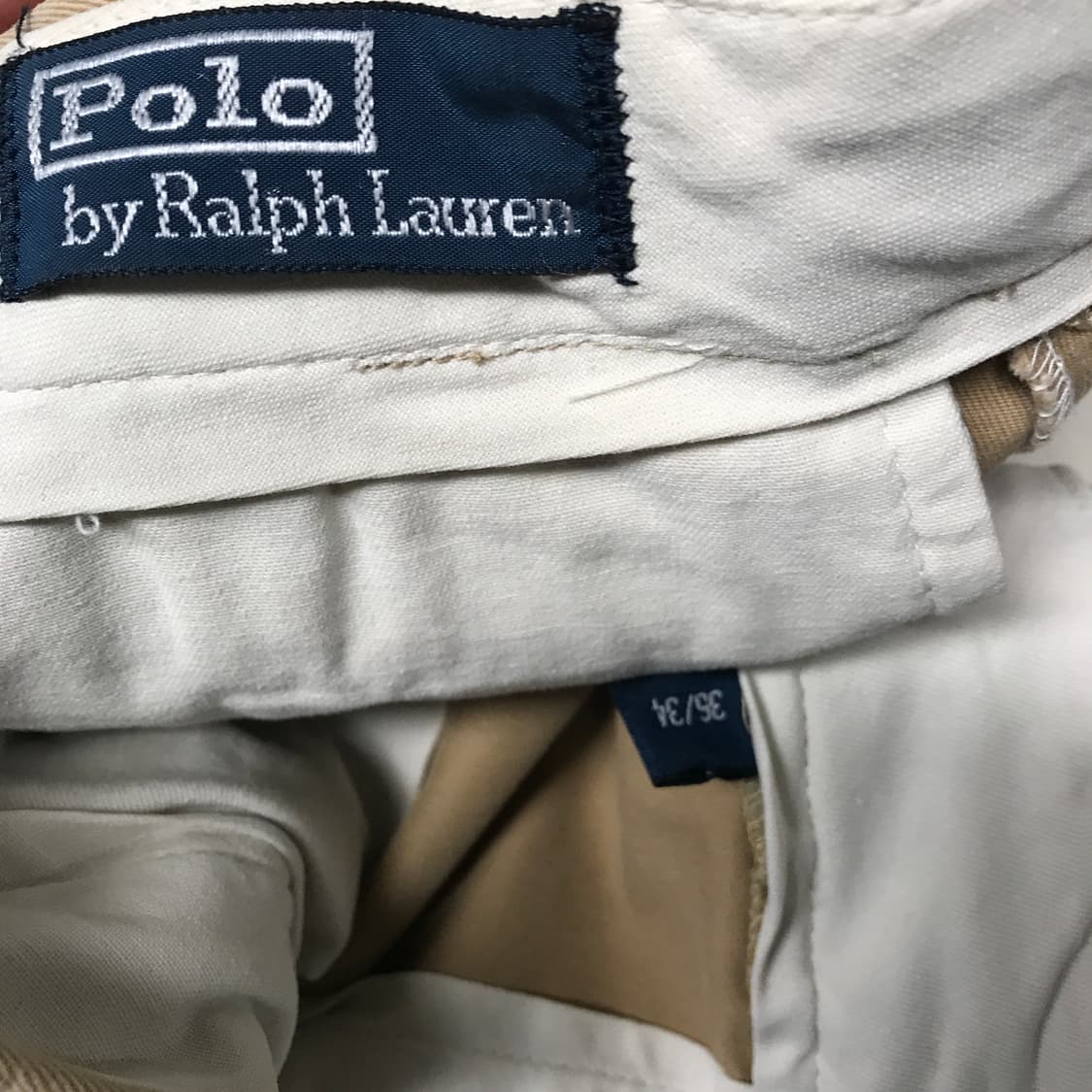 폴로 랄프로렌 베이지 치노 팬츠 36/34 상품이미지5