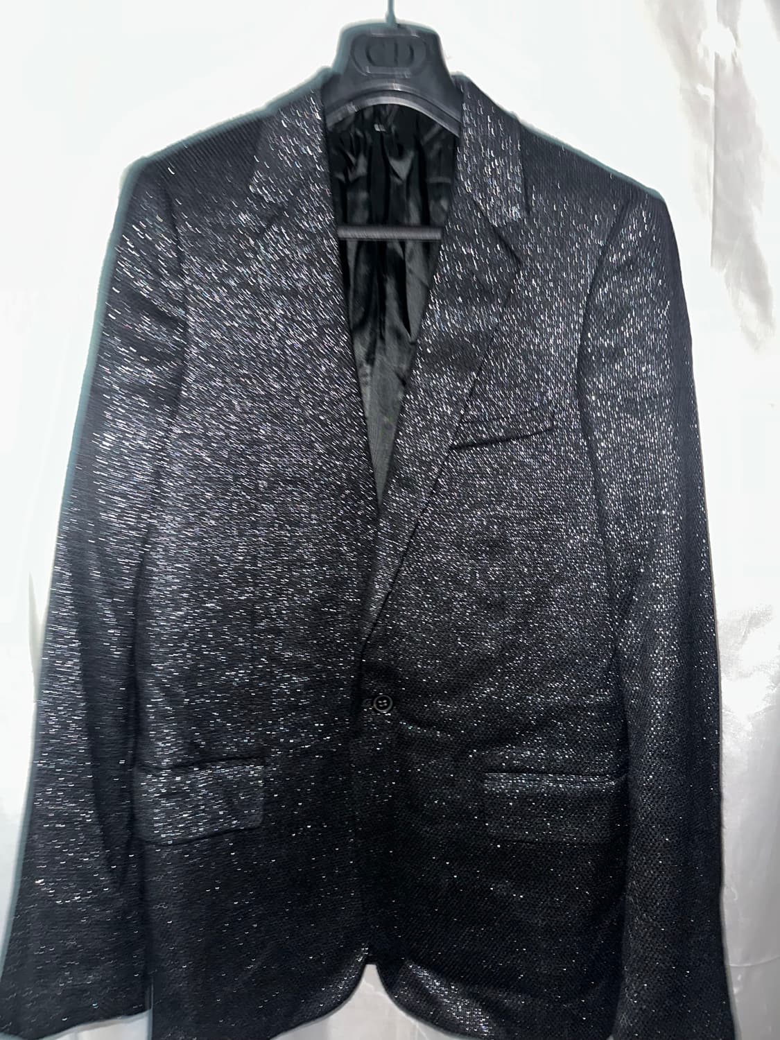 디올옴므 AW03 러스터 샤이니 글레터 블레이저 상품이미지6