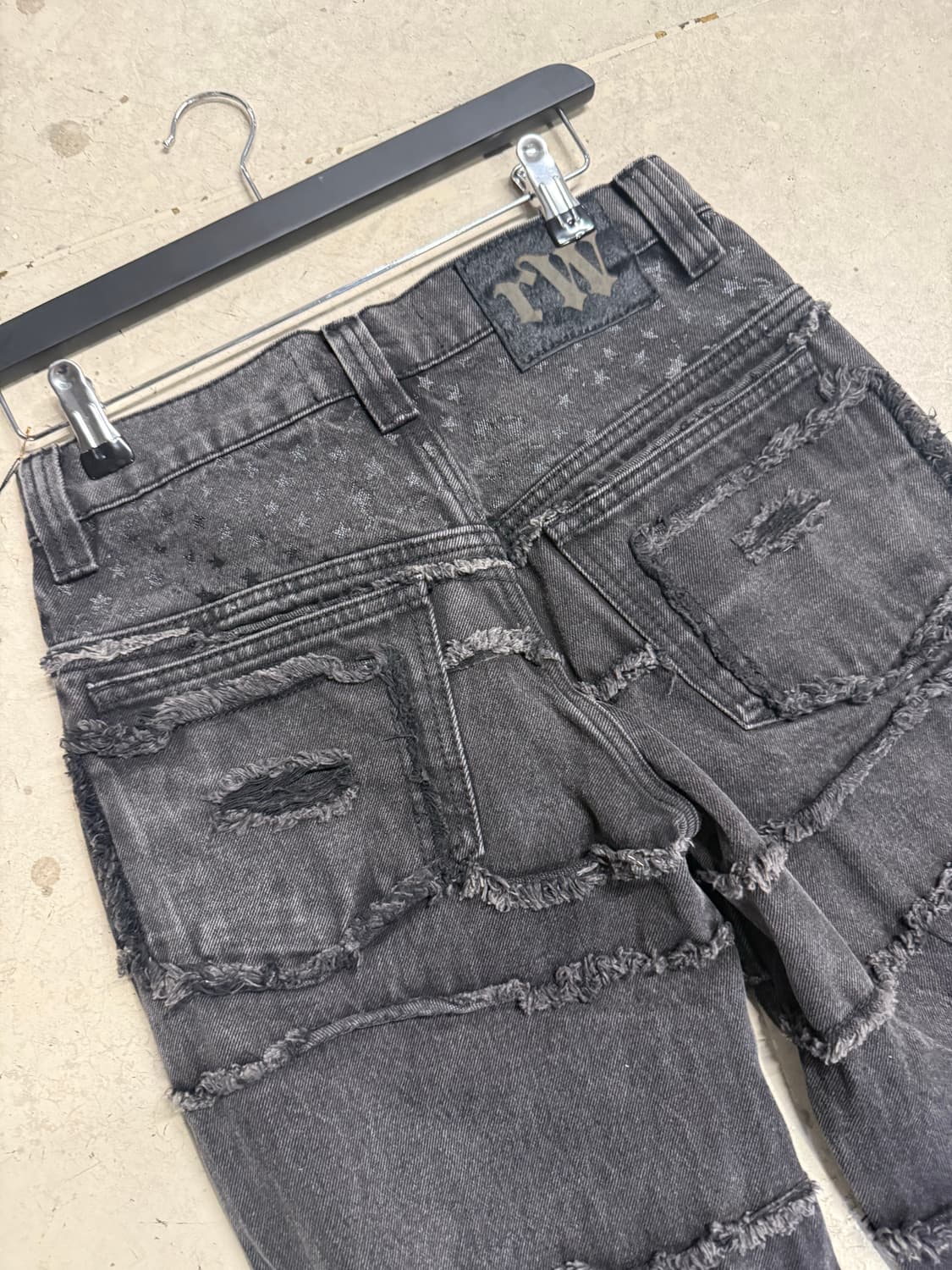 racer worldwide washed flag jeans 상품이미지7