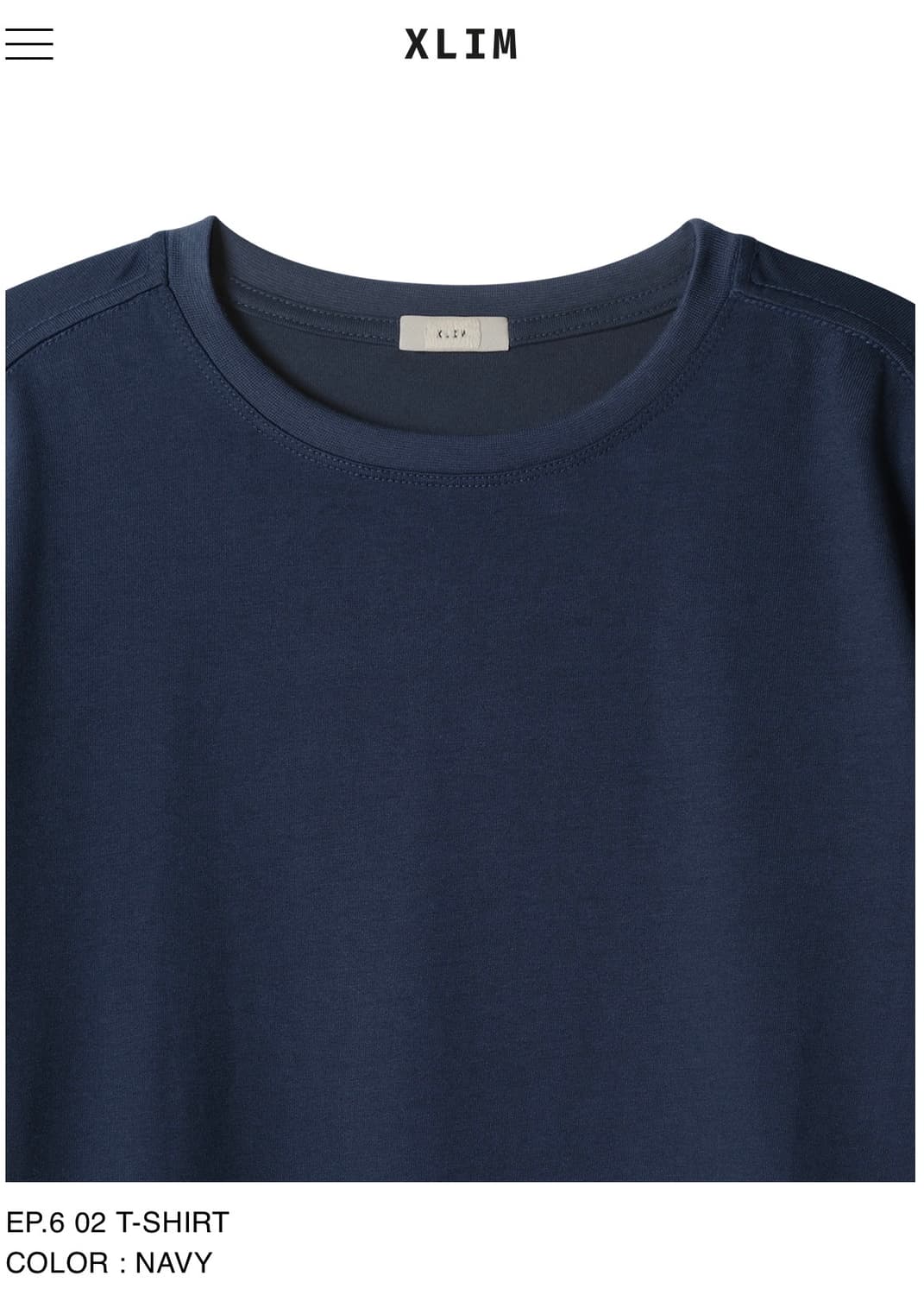 엑슬림 반팔 EP.6 02 T-SHIRT 상품이미지4