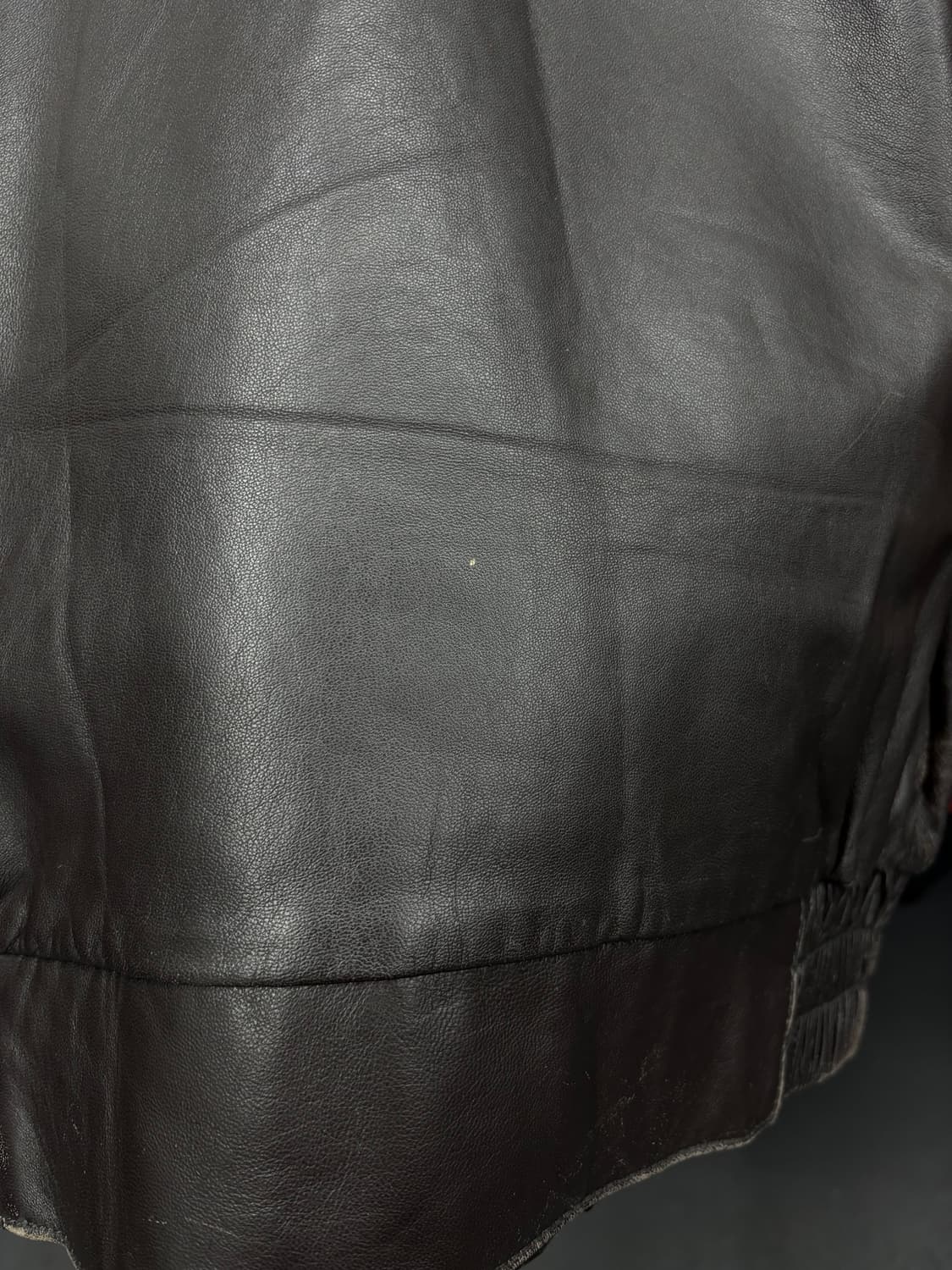 VTG 레더 봄버 자켓 상품이미지9