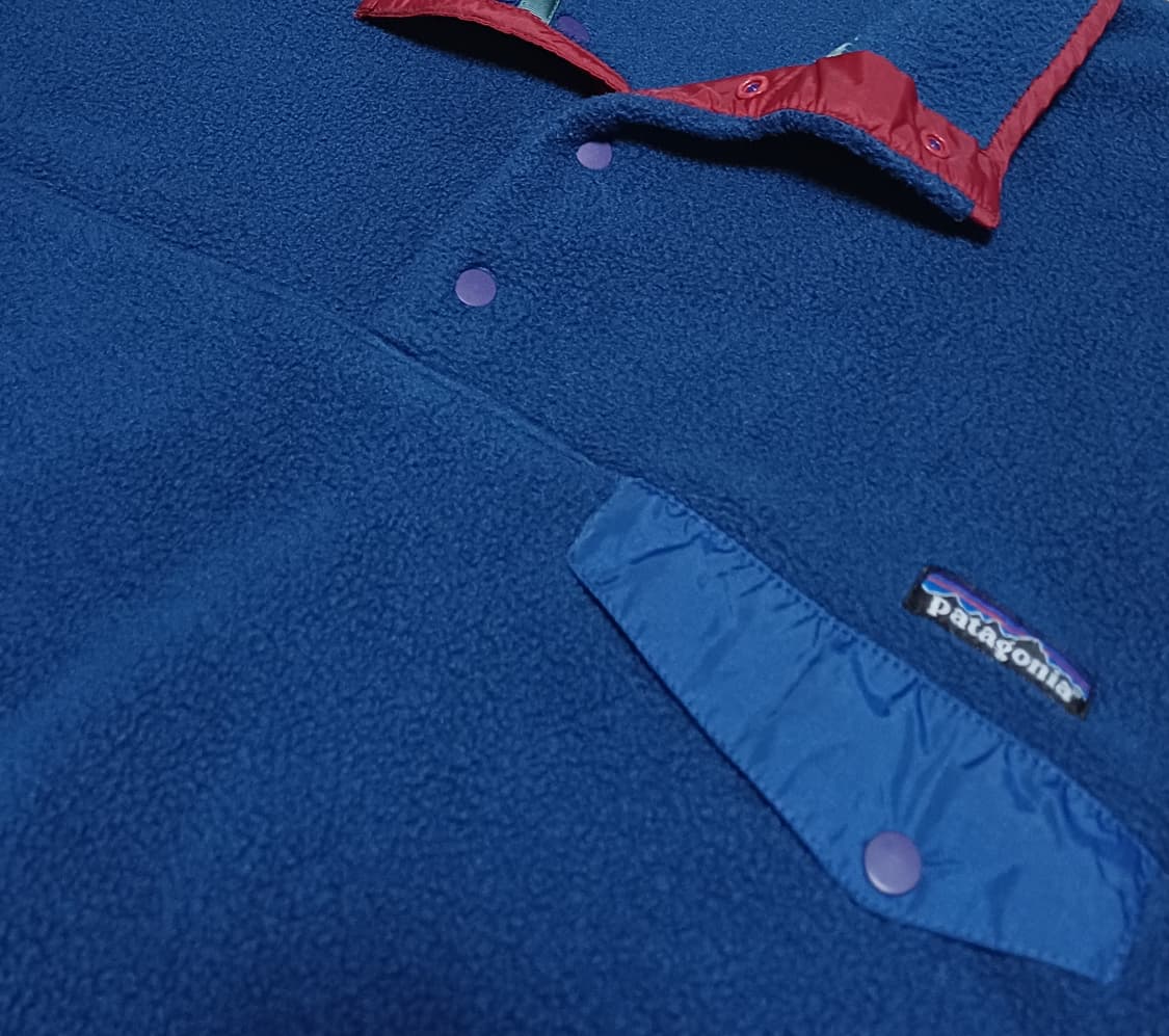 [M-L] 파타고니아 신칠라 스냅티 올드 모델 딥 블루 상품이미지5