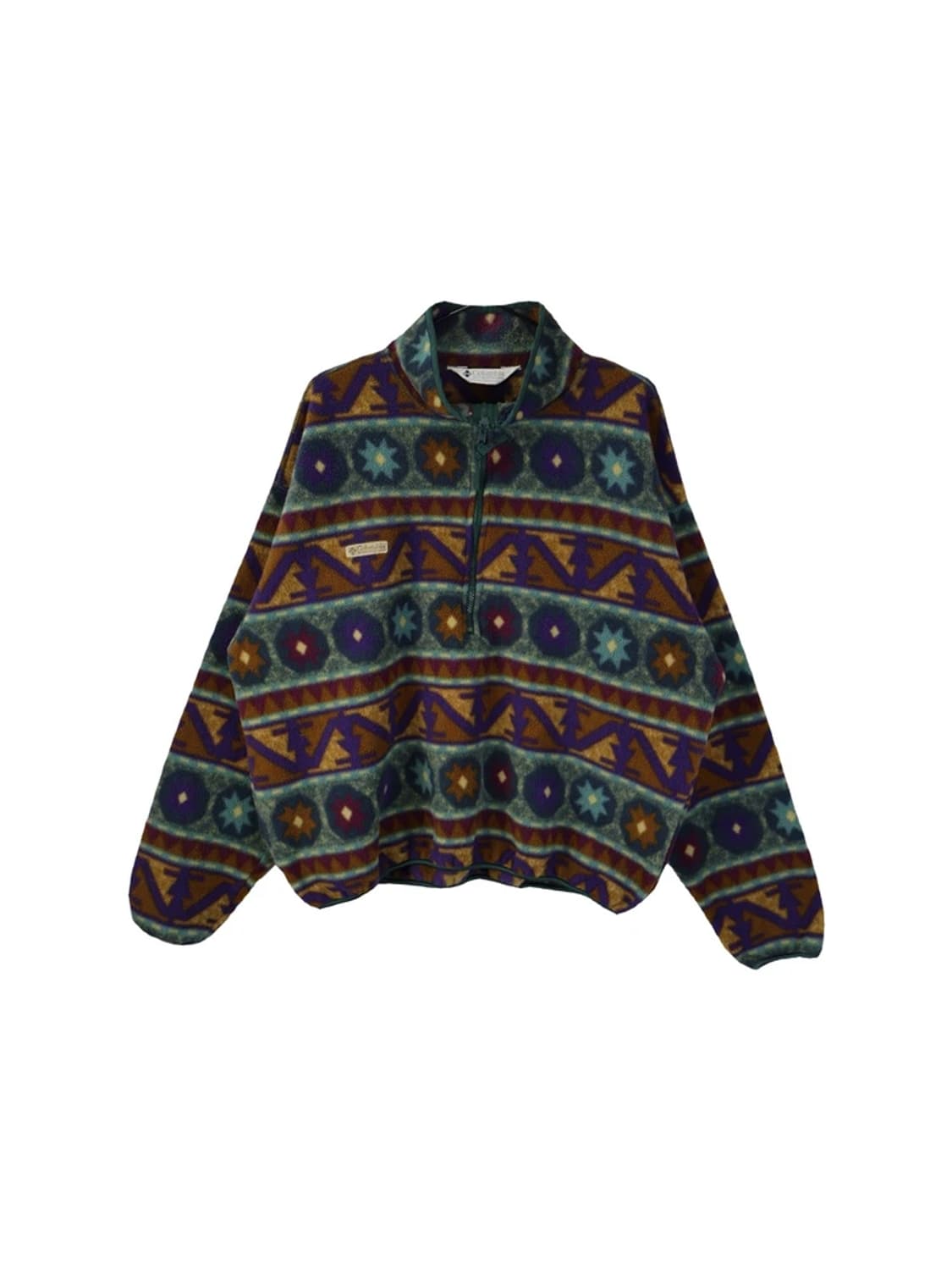 Columbia 90’s Madein U.S.A. Aztec Fleece 상품이미지5