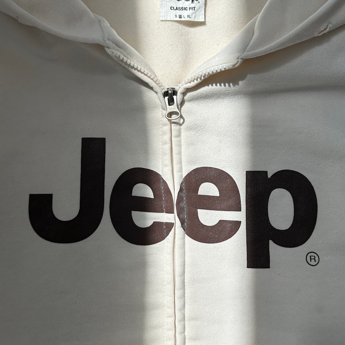 Jeep 폴라베어 아이보리 후드집업 상품이미지3