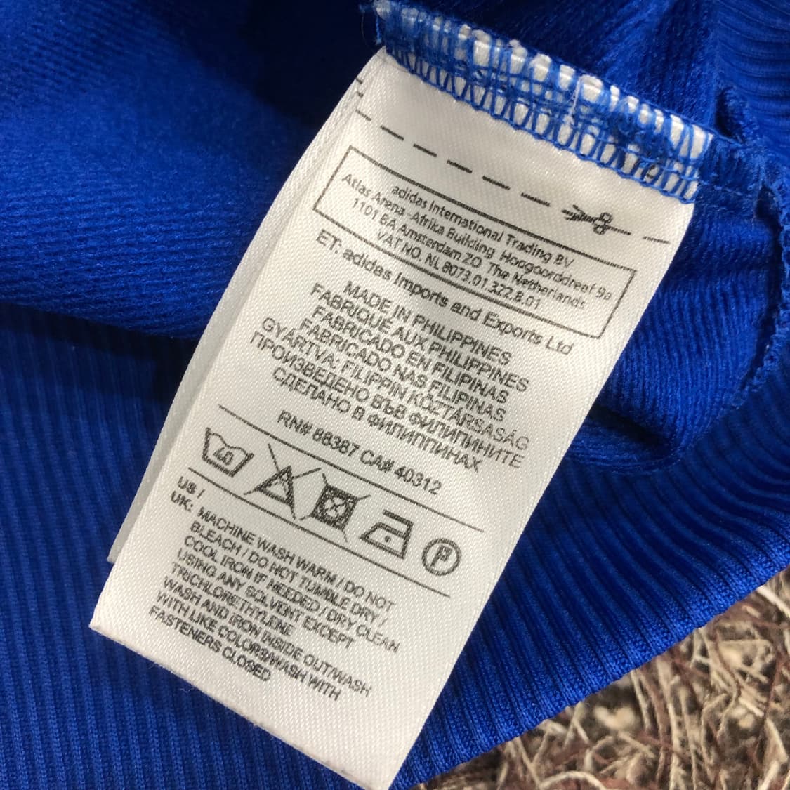 아디다스 블루 파이어버드 져지 트랙탑 상품이미지5